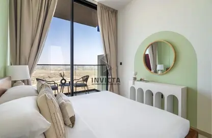 شقة - 2 غرف نوم - 2 حمامات للايجار في بن غاطي كورنر - الضاحية 10 - قرية جميرا الدائرية - دبي