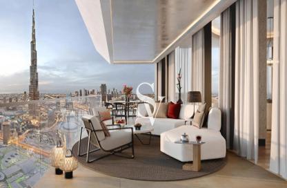 Penthouse - 3 Bedrooms - 4 Bathrooms for sale in Baccarat Hotel and Residences - Burj Khalifa Area - Downtown Dubai - Dubai