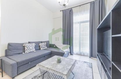 Apartment - 1 Bedroom - 2 Bathrooms for sale in Mazaya 8 - Queue Point - Liwan - Dubai Land - Dubai