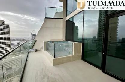 شقة - غرفة نوم - 2 حمامات للايجار في بن غاطي رويال - منطقة 18 - قرية جميرا الدائرية - دبي