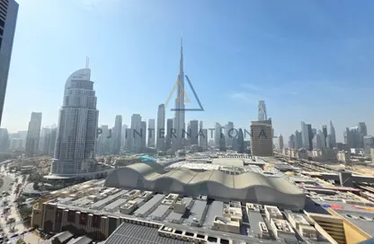 شقة - غرفة نوم - 2 حمامات للايجار في العنوان رزيدنس فاونتن فيوز 1 - العنوان رزيدنس فاونتن فيوز - وسط مدينة دبي - دبي