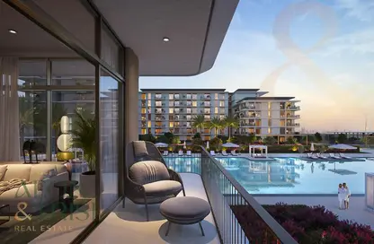 Apartment - 2 Bedrooms - 2 Bathrooms for sale in Clearpoint Building 2 - Clearpoint - Mina Rashid - Dubai