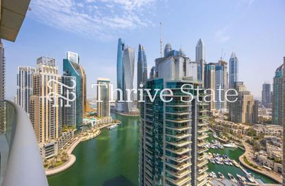 Apartment - 3 Bedrooms - 5 Bathrooms for rent in Marinascape Oceanic - Trident Marinascape - Dubai Marina - Dubai
