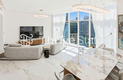 Apartment - 3 Bedrooms - 5 Bathrooms for rent in Marinascape Oceanic - Trident Marinascape - Dubai Marina - Dubai