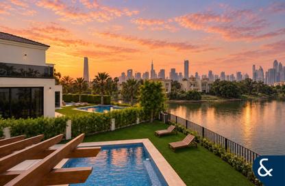 Villa - 5 - 5 for sale in Entertainment Foyer - European Clusters - Jumeirah Islands - Dubai
