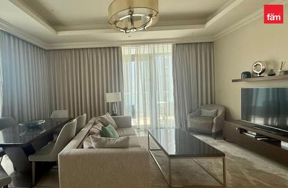Apartment - 2 - 3 for rent in The Address Residence Fountain Views 1 - The Address Residence Fountain Views - Downtown Dubai - Dubai