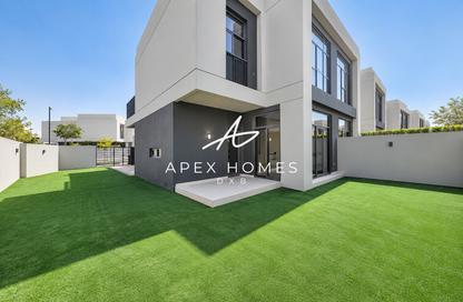 Villa - 3 - 4 for rent in The Pulse Beachfront - The Pulse - Residential District - Dubai South (Dubai World Central) - Dubai