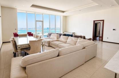 Apartment - 3 Bedrooms - 4 Bathrooms for rent in Diamond - Tiara Residences - Palm Jumeirah - Dubai