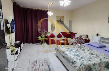 Apartment - Studio - 1 for rent in Corniche Tower - Ajman Corniche Road - Ajman