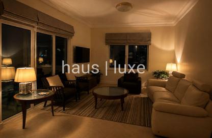 Apartment - 3 Bedrooms - 3 Bathrooms for rent in Jash Hamad - Shoreline Apartments - Palm Jumeirah - Dubai