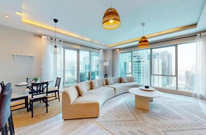 Apartment - 2 Bedrooms - 2 Bathrooms for rent in Shemara Tower - Marina Promenade - Dubai Marina - Dubai
