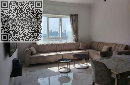 Apartment - 1 Bedroom - 1 Bathroom for rent in Oasis Tower - Al Rashidiya 1 - Al Rashidiya - Ajman