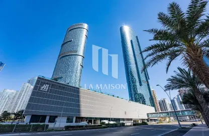 Apartment - 3 Bedrooms - 4 Bathrooms for rent in Sun Tower - Shams Abu Dhabi - Al Reem Island - Abu Dhabi
