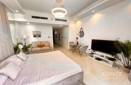 Apartment - Studio - 1 Bathroom for rent in Waves Tower - Business Bay - Dubai