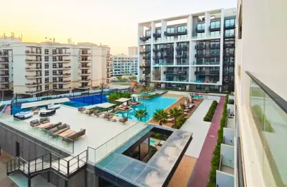 شقة - غرفة نوم - 2 حمامات للايجار في بيفرلي بوليفارد - ارجان - دبي