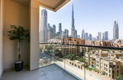 Apartment - 2 Bedrooms - 3 Bathrooms for rent in Bellevue Tower 1 - Bellevue Towers - Downtown Dubai - Dubai