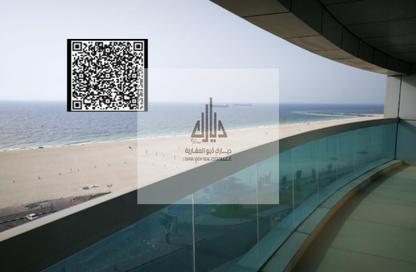 Apartment - 2 Bedrooms - 4 Bathrooms for sale in Corniche Tower - Ajman Corniche Road - Ajman
