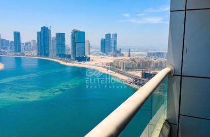 Apartment - 2 Bedrooms - 4 Bathrooms for rent in Al Saada Tower - Al Khan Lagoon - Al Khan - Sharjah