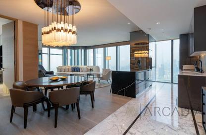 Apartment - 2 - 3 for rent in One Za'abeel Tower - Zabeel 1 - Zabeel - Dubai Apartment - 2 - 3 for rent in One Za'abeel Tower - Zabeel 1 - Zabeel - Dubai