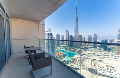 Apartment - 2 Bedrooms - 2 Bathrooms for rent in The Address Residence Fountain Views 2 - The Address Residence Fountain Views - Downtown Dubai - Dubai