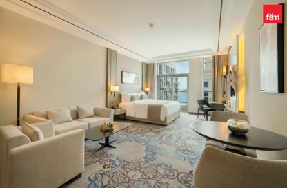 Apartment - 1 - 1 for rent in Mileo the Palm - Palm Jumeirah - Dubai