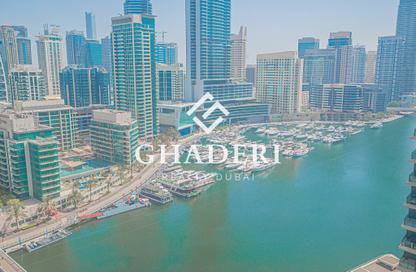 Apartment - 2 Bedrooms - 3 Bathrooms for rent in Marina Quays West - Marina Quays - Dubai Marina - Dubai