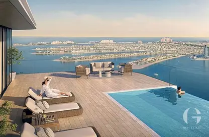 Apartment - 2 Bedrooms - 2 Bathrooms for sale in Seapoint Tower 1 - Seapoint - EMAAR Beachfront - Dubai Harbour - Dubai