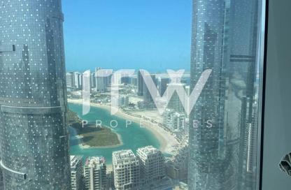 Apartment - 1 Bedroom - 2 Bathrooms for rent in The Gate Tower 1 - Shams Abu Dhabi - Al Reem Island - Abu Dhabi