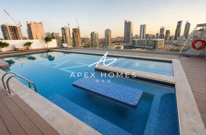 Apartment - 1 Bedroom - 2 Bathrooms for rent in Pearl house II - District 12 - Jumeirah Village Circle - Dubai