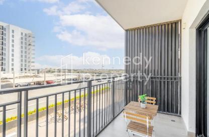Apartment - Studio - 1 Bathroom for rent in Waters Edge - Yas Island - Abu Dhabi