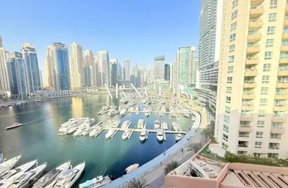 شقة - 2 غرف نوم - 2 حمامات للايجار في برج أري مارينا فيو - دبي مارينا - دبي