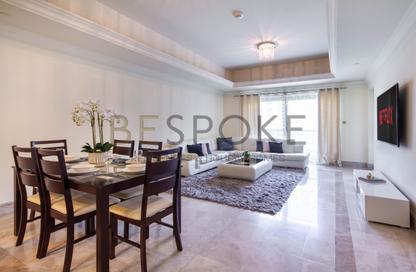 Apartment - 1 Bedroom - 1 Bathroom for rent in The Fairmont Palm Residence North - The Fairmont Palm Residences - Palm Jumeirah - Dubai
