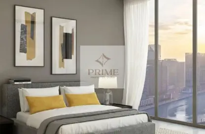 Apartment - Studio - 1 Bathroom for sale in Peninsula Two - Peninsula - Business Bay - Dubai