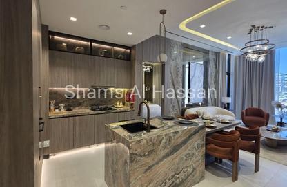 Apartment - 1 Bedroom - 2 Bathrooms for rent in Coral by Vision - Jumeirah Garden City - Al Satwa - Dubai