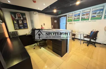 Office Space - Studio - 1 Bathroom for rent in Clover Bay Tower - Business Bay - Dubai