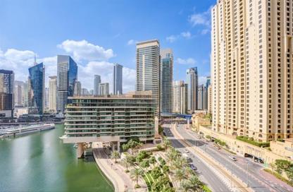 Apartment - Studio - 1 Bathroom for rent in Bay Central Tower West - Bay Central - Dubai Marina - Dubai