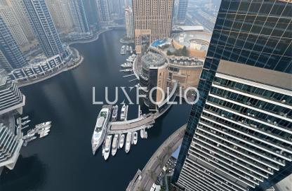 Apartment - 4 Bedrooms - 6 Bathrooms for rent in Silverene Tower A - Silverene - Dubai Marina - Dubai