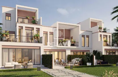 Townhouse - 4 Bedrooms - 5 Bathrooms for sale in Costa Brava 2 - Costa Brava at DAMAC Lagoons - Damac Lagoons - Dubai