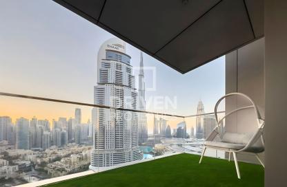 Apartment - 2 Bedrooms - 3 Bathrooms for rent in Boulevard Point - Downtown Dubai - Dubai