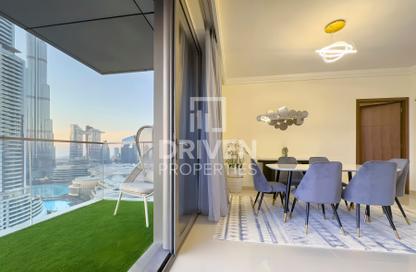 Apartment - 2 Bedrooms - 3 Bathrooms for rent in Boulevard Point - Downtown Dubai - Dubai