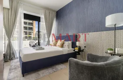 Apartment - Studio - 1 Bathroom for rent in Azizi Riviera 43 - AZIZI Riviera - Meydan One - Meydan - Dubai