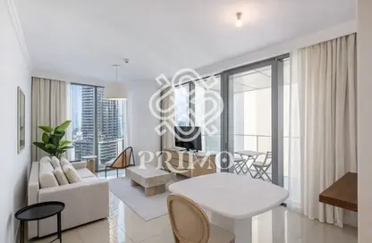 Apartment - 1 Bedroom - 2 Bathrooms for rent in Boulevard Point - Downtown Dubai - Dubai