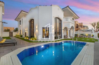 Villa - 5 - 6 for rent in Palm Jumeirah Frond L - Palm Jumeirah - Dubai Villa - 5 - 6 for rent in Palm Jumeirah Frond L - Palm Jumeirah - Dubai