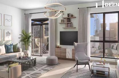 Apartment - 1 Bedroom - 2 Bathrooms for sale in Al Jazi 2 - Madinat Jumeirah Living - Umm Suqeim - Dubai