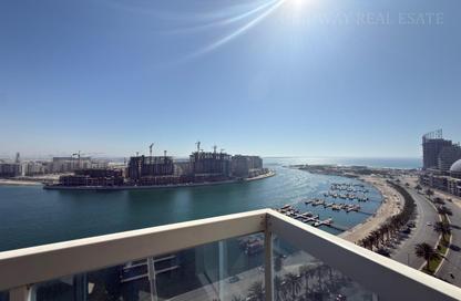 Apartment - 1 Bedroom - 2 Bathrooms for rent in Beach Tower 1 - Al Khan Lagoon - Al Khan - Sharjah Apartment - 1 Bedroom - 2 Bathrooms for rent in Beach Tower 1 - Al Khan Lagoon - Al Khan - Sharjah