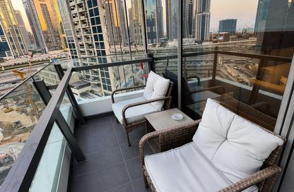 Apartment - 1 Bedroom - 2 Bathrooms for rent in Silverene Tower B - Silverene - Dubai Marina - Dubai