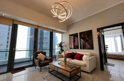 Apartment - 1 Bedroom - 2 Bathrooms for rent in Silverene Tower B - Silverene - Dubai Marina - Dubai