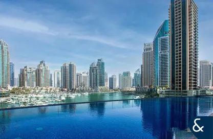 Apartment - 1 Bedroom - 2 Bathrooms for rent in Cayan Tower - Dubai Marina - Dubai
