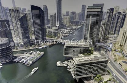 Apartment - 1 Bedroom - 2 Bathrooms for rent in Bay Central Tower Central - Bay Central - Dubai Marina - Dubai