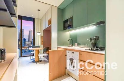 Apartment - Studio - 1 Bathroom for rent in UPSIDE Living - Business Bay - Dubai